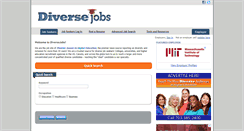 Desktop Screenshot of jobs.diversejobs.net